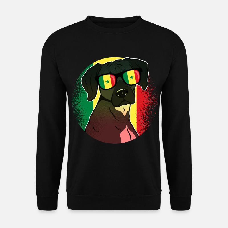 Senegal - Unisex Pullover - Schwarz
