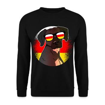 Ossétie du Sud - Sweat-shirt Unisexe - noir - Devant - Alina (178cm) & Michal (187cm)