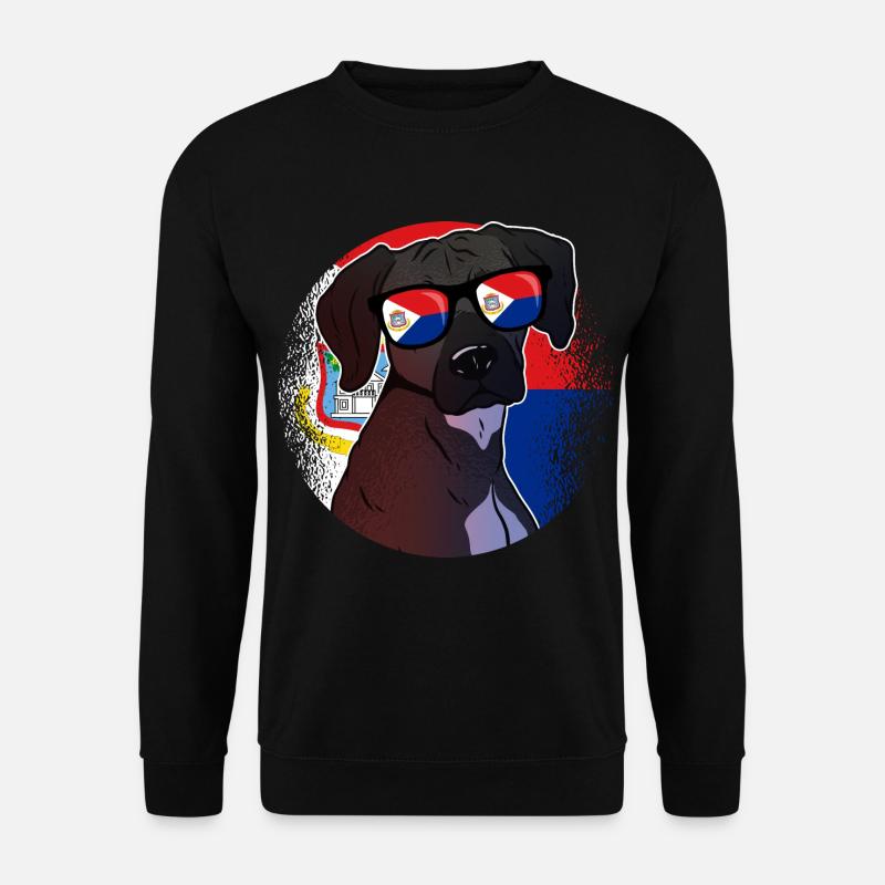 Sint Maarten - Unisex Pullover - Schwarz