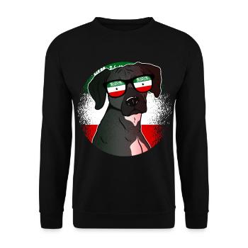Somaliland - Sweat-shirt Unisexe - noir - Devant - Alina (178cm) & Michal (187cm)