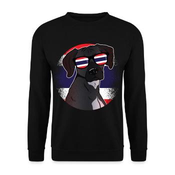 Thaïlande - Sweat-shirt Unisexe - noir - Devant - Alina (178cm) & Michal (187cm)