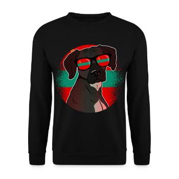Transnistria - Unisex Sweatshirt - black - Front - Alina (178cm) & Michal (187cm)