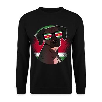 Suriname - Sweat-shirt Unisexe - noir - Devant - Alina (178cm) & Michal (187cm)