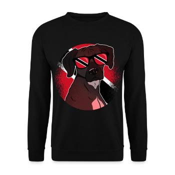Trinité et Tobago - Sweat-shirt Unisexe - noir - Devant - Alina (178cm) & Michal (187cm)