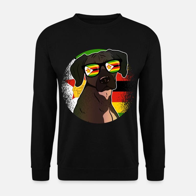 Simbabwe - Unisex Pullover - Schwarz