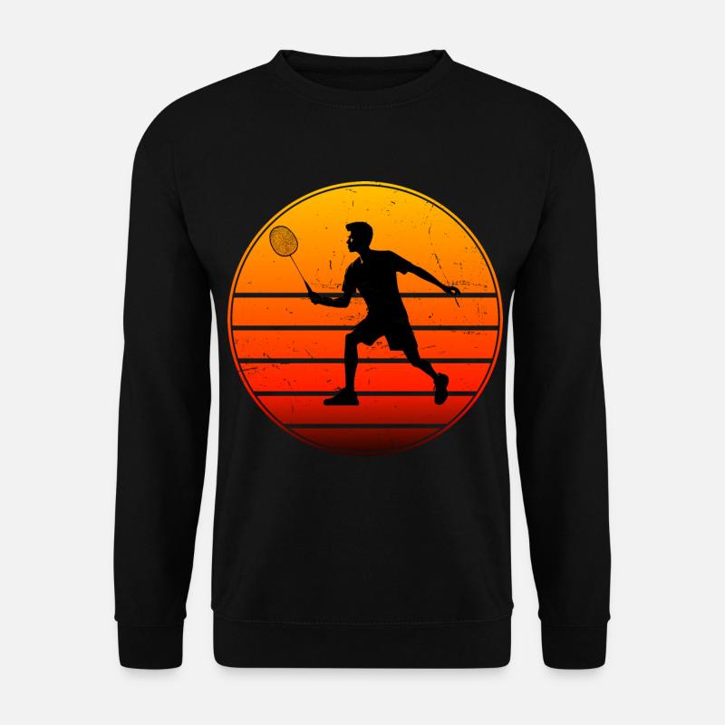Squash Women's Badminton Badminton Player - Unisex Sweatshirt - black