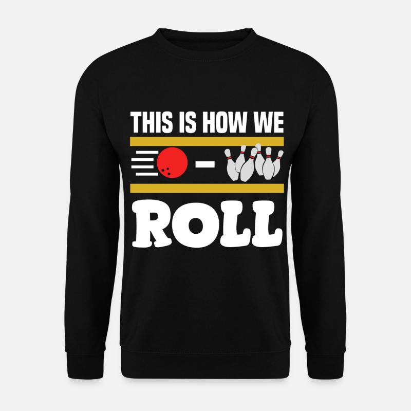 bowling - Unisex Sweatshirt - black