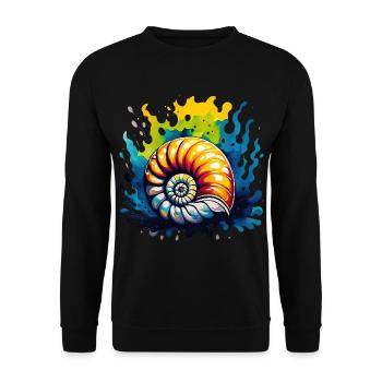 Geologie - Fossil - Unisex Pullover - Schwarz - Vorne - Alina (178cm) & Michal (187cm)