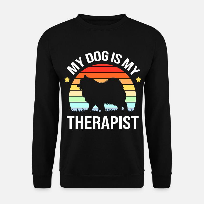 Therapiehund - Unisex Pullover - Schwarz