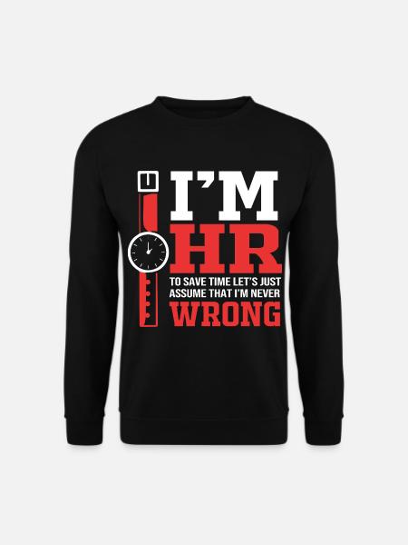 Responsable RH - Sweat-shirt Unisexe - noir