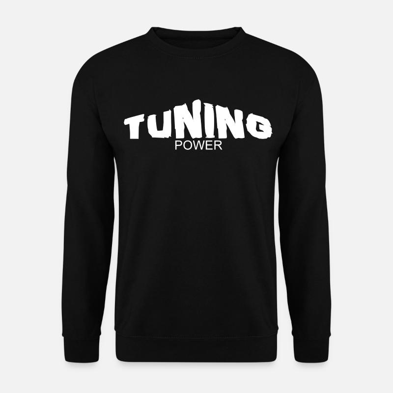 tuning power - Unisex Pullover - Schwarz