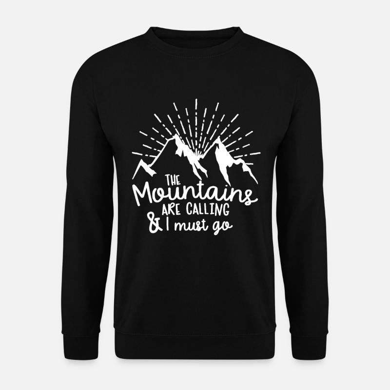 Camping camping - Unisex Sweatshirt - black
