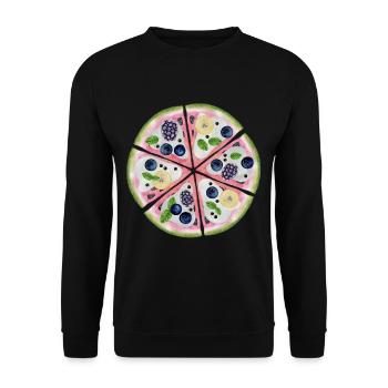 Fruits - Sweat-shirt Unisexe - noir - Devant - Alina (178cm) & Michal (187cm)