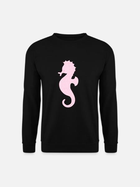 Seepferd - Unisex Pullover - Schwarz