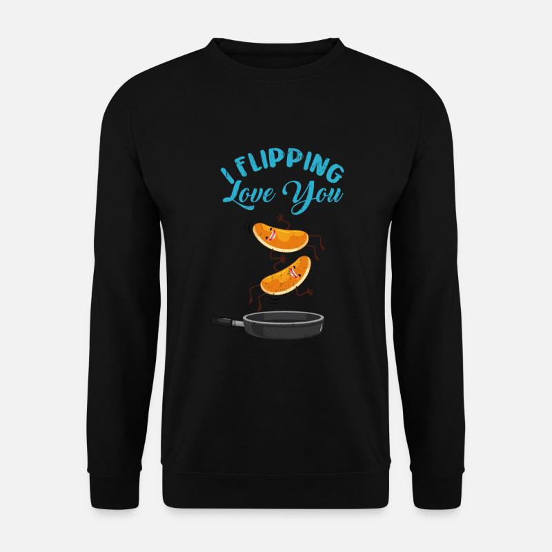 Pancake - Unisex Pullover - Schwarz