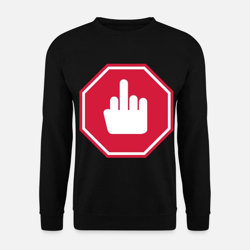Finger - Unisex Pullover - Schwarz