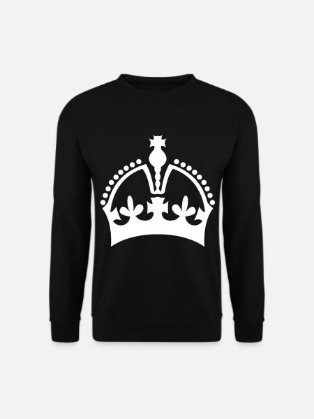 Crown - Unisex Sweatshirt - black