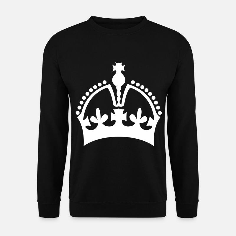 Crown - Unisex Sweatshirt - black