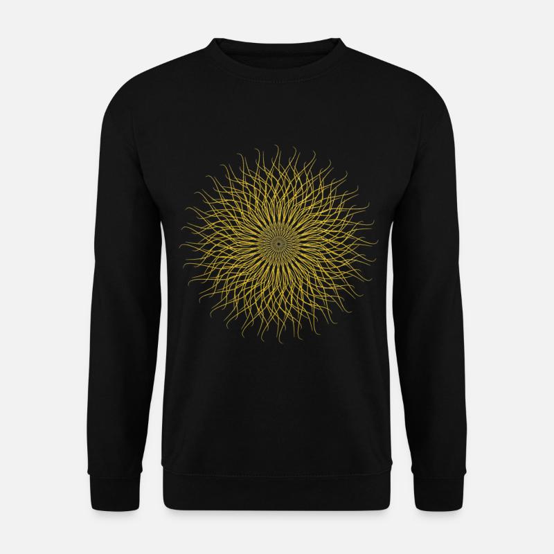 Mandala - Unisex Pullover - Schwarz