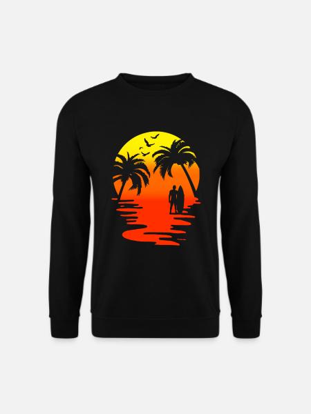 Insel - Unisex Pullover - Schwarz