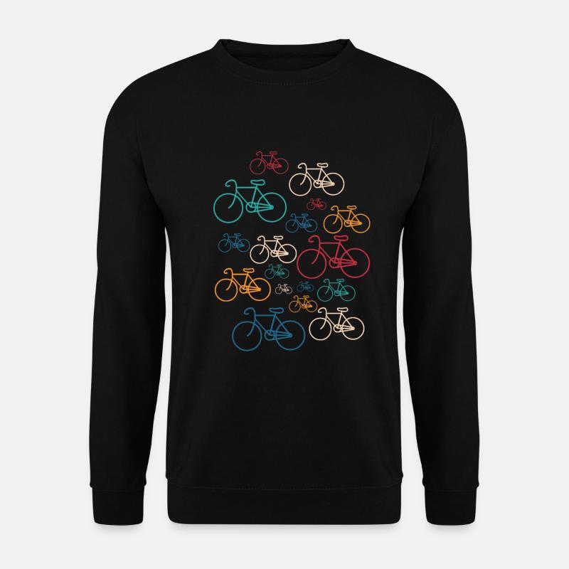 fahrrad rennrad biken - Unisex Pullover - Schwarz