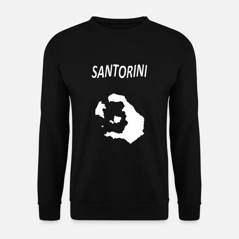 Santorini - Unisex Pullover - Schwarz