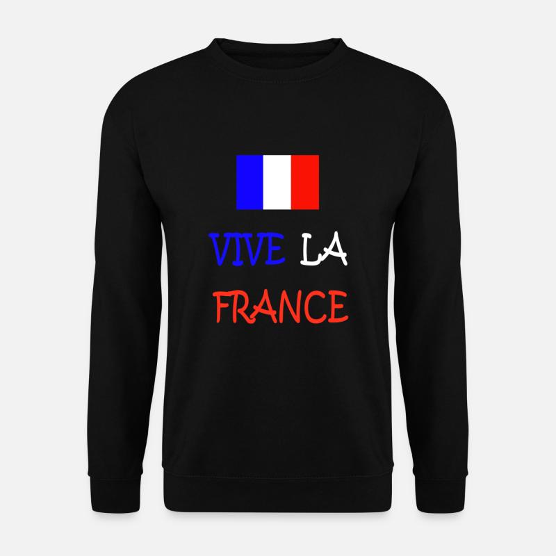 France - Unisex Sweatshirt - black