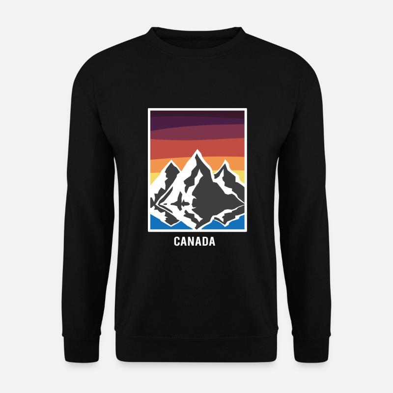 kanada - Unisex Pullover - Schwarz
