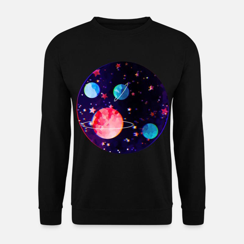 space - Unisex Sweatshirt - black