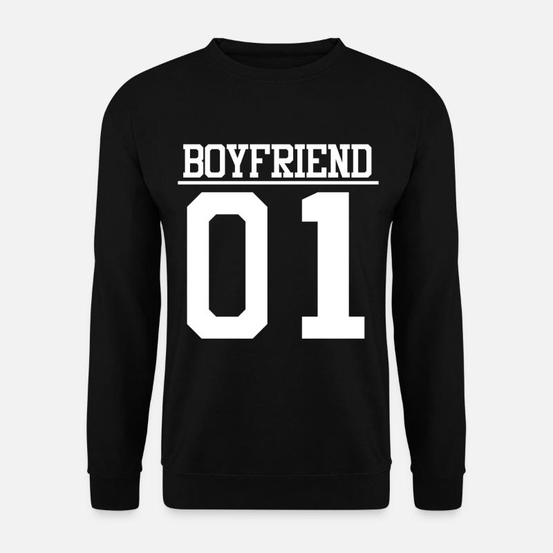 BOYFRIEND 01 - Unisex Pullover - Schwarz