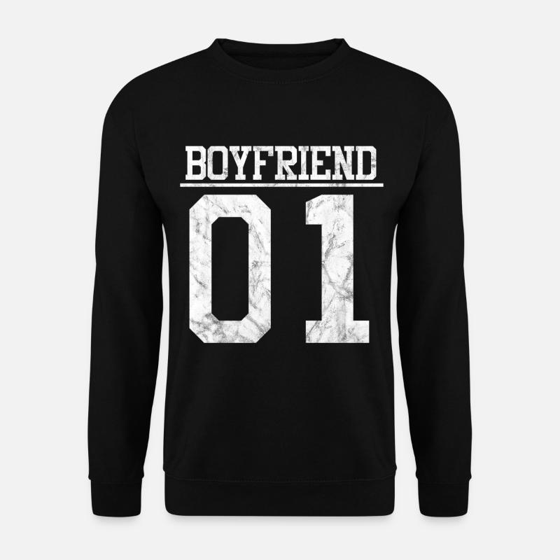 BOYFRIEND 01 - Unisex Pullover - Schwarz