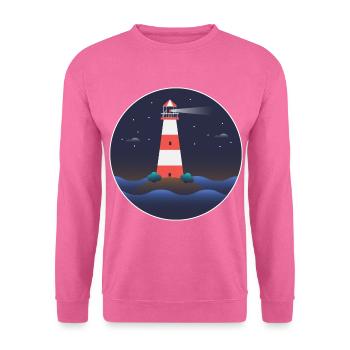 Leuchtturm, internationaler Leuchtturm Tag - Unisex Pullover - Pink - Vorne