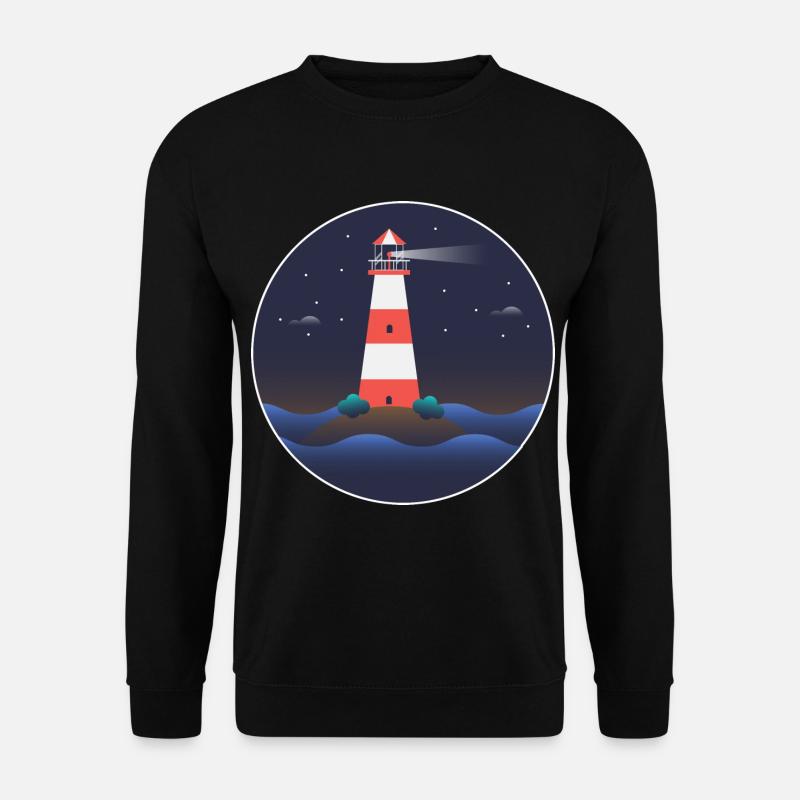Lighthouse, international lighthouse day - Unisex Sweatshirt - black