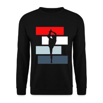 Turner - Unisex Pullover - Schwarz - Vorne - Alina (178cm) & Michal (187cm)