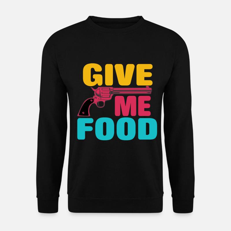 Food Artwork - Unisex Pullover - Schwarz