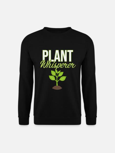 plant Whisperer - Unisex Sweatshirt - black