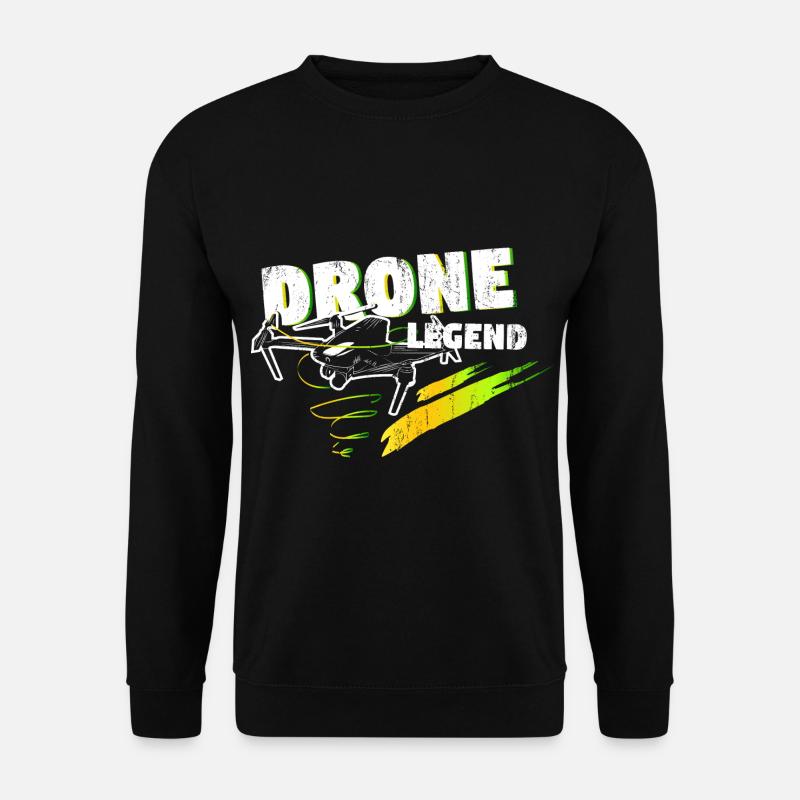 Drone hobby gift - Unisex Sweatshirt - black