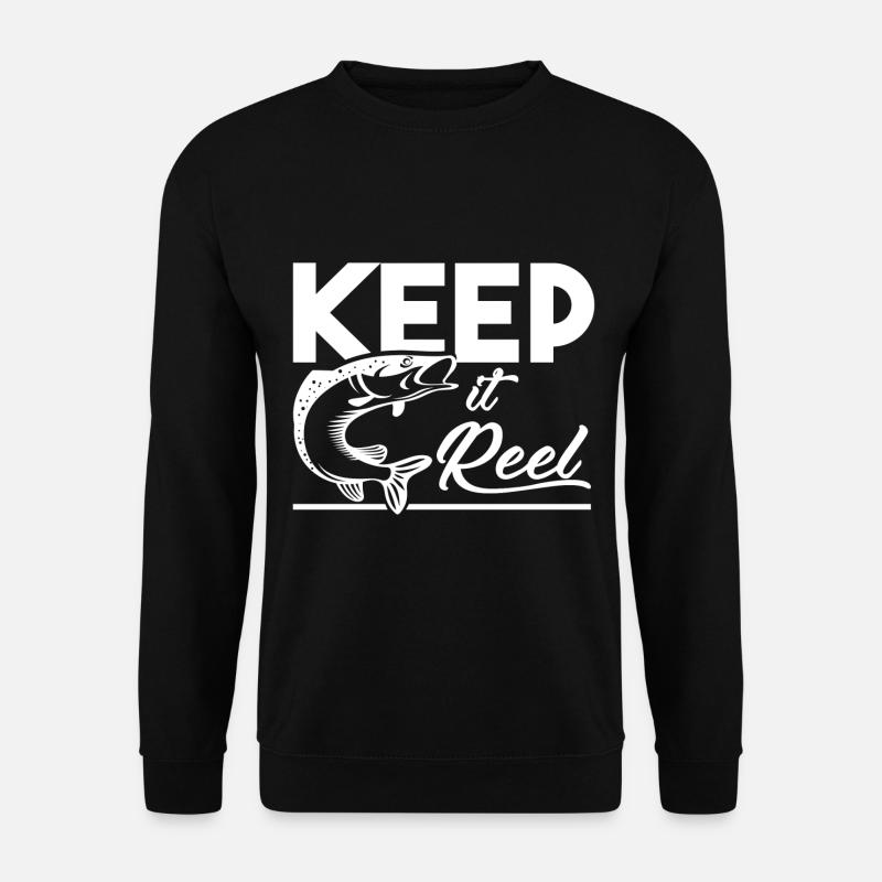 Fishing Fish Fish - Unisex Sweatshirt - black
