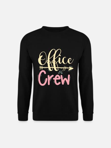 Équipe de bureau - Sweat-shirt Unisexe - noir