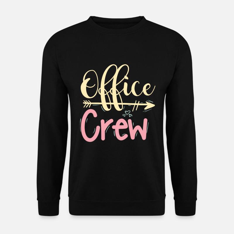 Équipe de bureau - Sweat-shirt Unisexe - noir