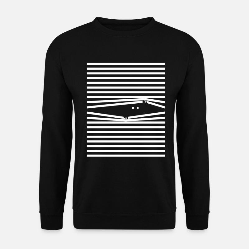 Venetian blind (see-through edition) - Unisex Sweatshirt - black