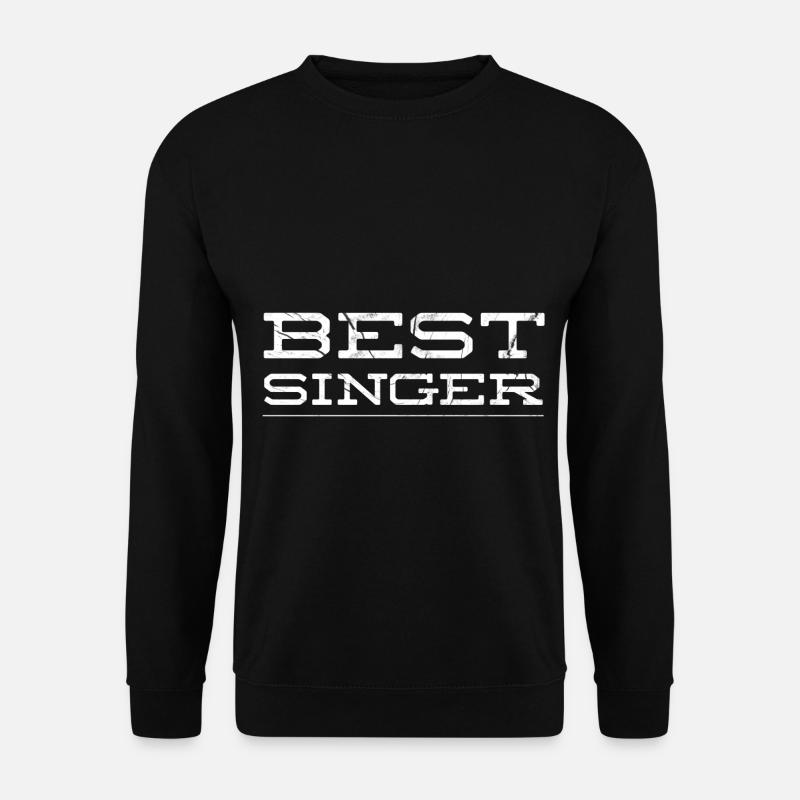 Singing choir singer music gift - Unisex Sweatshirt - black