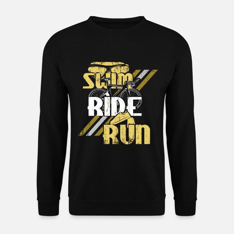 Triathlon Triathlet - Unisex Pullover - Schwarz