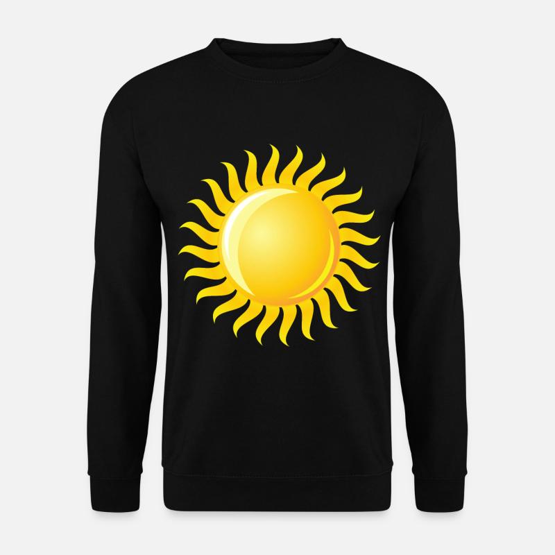 Sonne Sun - Unisex Sweatshirt - black