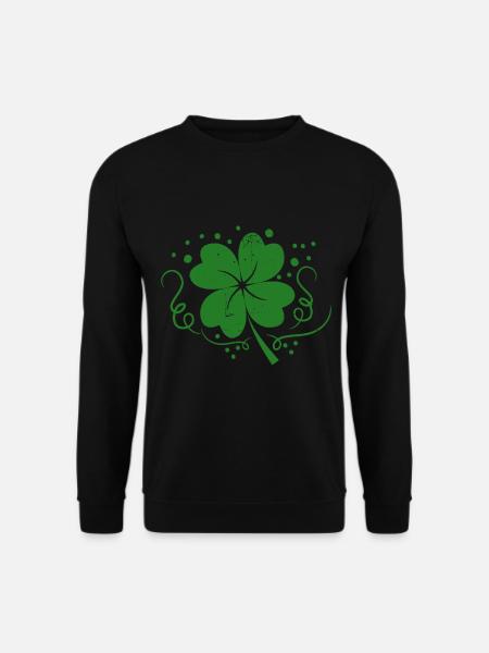 cloverleaf - Unisex Sweatshirt - black