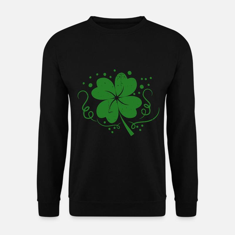 cloverleaf - Unisex Sweatshirt - black
