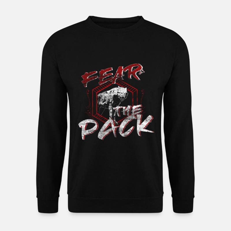 Wolf wolf pack - Unisex Sweatshirt - black