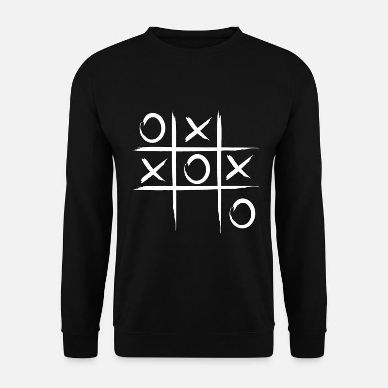 Tic tac toe - Unisex Sweatshirt - black