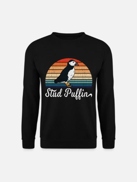 Seien Sie Hahn des Wegs mit diesem stilvollen - Unisex Pullover - Schwarz