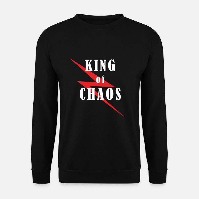 roi du chaos - Sweat-shirt Unisexe - noir